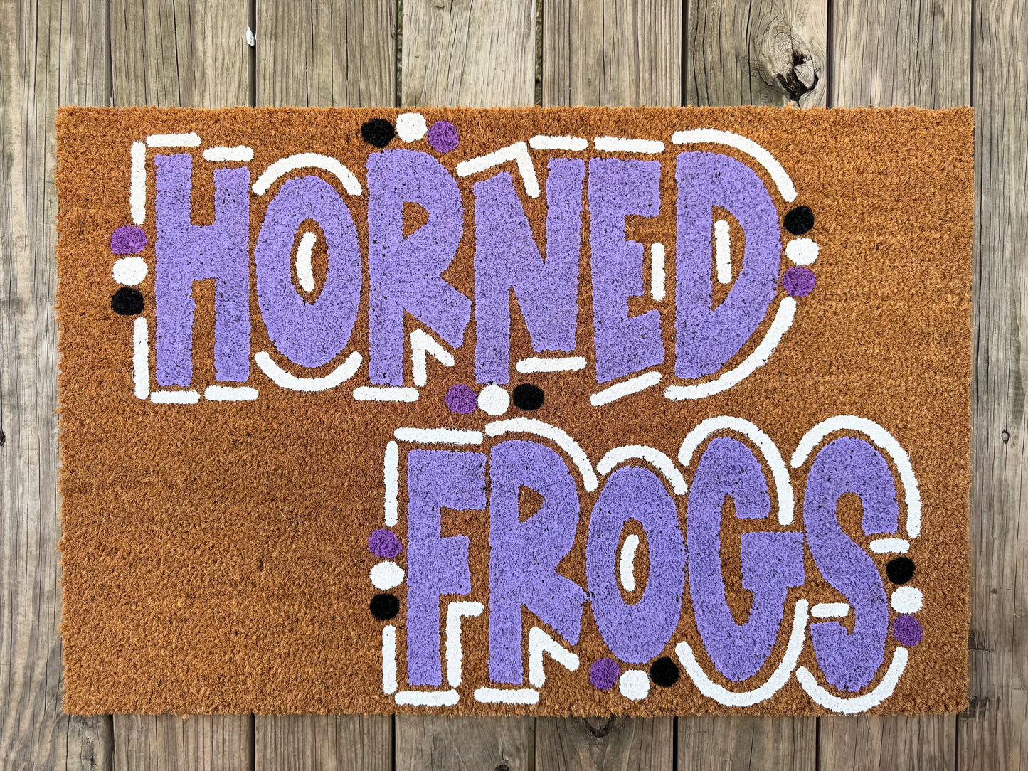 HORNED FROGS