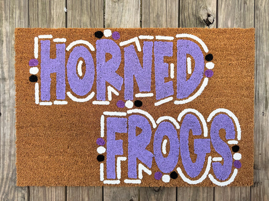 HORNED FROGS